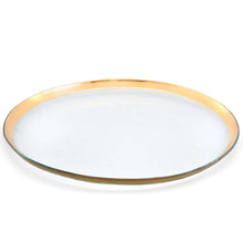 Load image into Gallery viewer, Annieglass Roman Antique Round Party Platter
