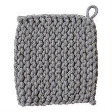 Load image into Gallery viewer, TAG Crochet Trivet Potholder
