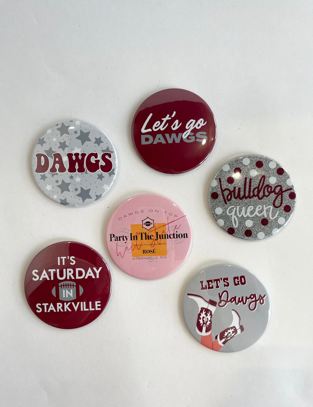 Mississippi State Buttons