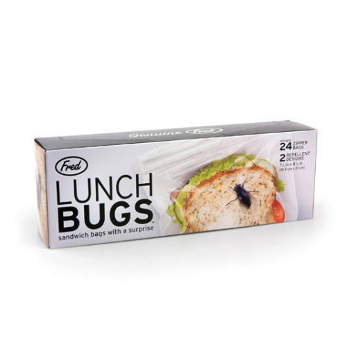 Fred & Friends Lunch Bugs Sandwich Bags