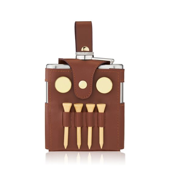 Golfer's Flask & Accessory Kit