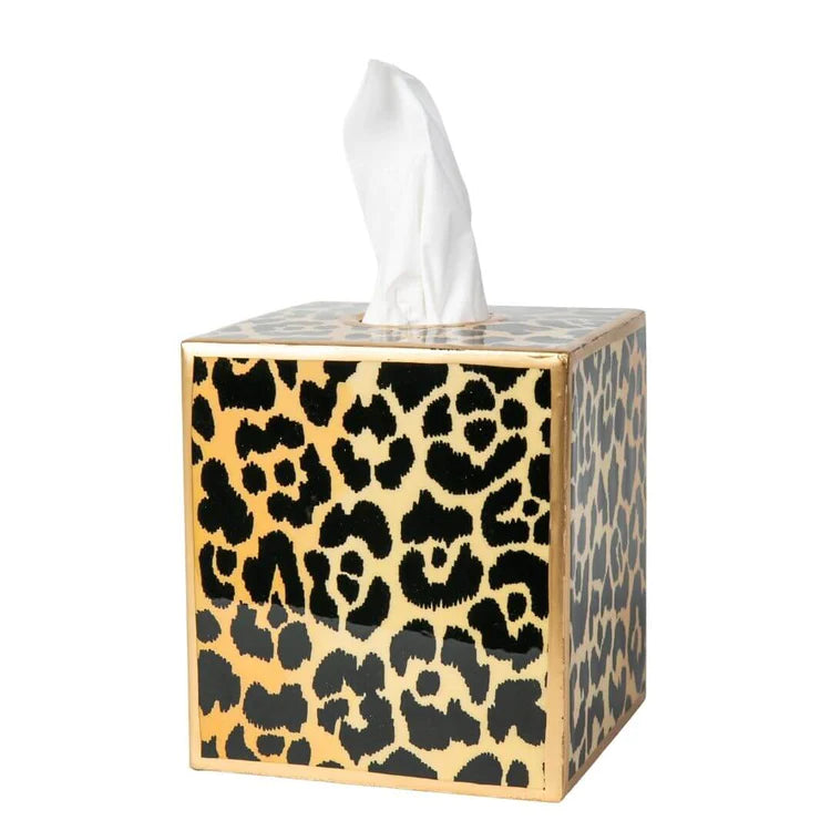 Jayes Studio Leopard Tissue Box Cover