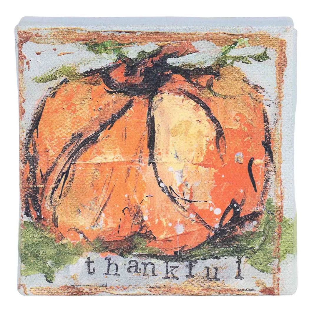 Thankful Pumpkin Canvas