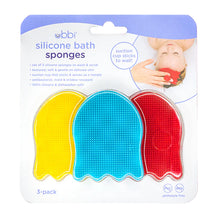 Load image into Gallery viewer, Ubbi Silicone Bath Sponges
