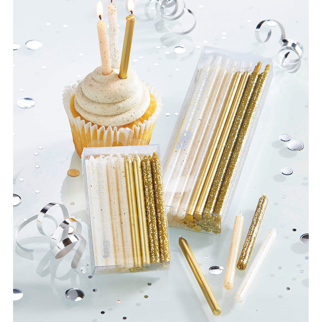 TAG Sparkle Tall Candles