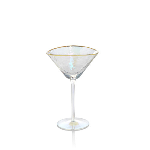 Zodax Luster Martini Glasses