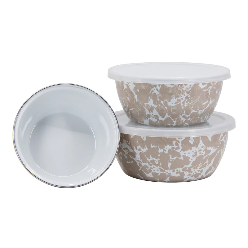 Golden Rabbit Nesting Bowls